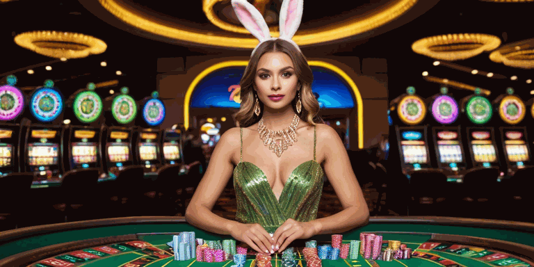 Imagem promocional da plataforma oficial do cassino